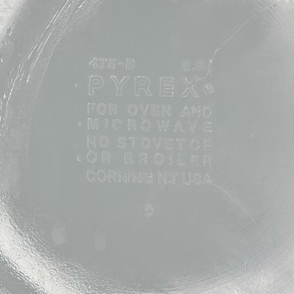 PYREX autumn harvest wheat pattern 1 qt serving bowl Vintage EUC - Picture 3 of 10